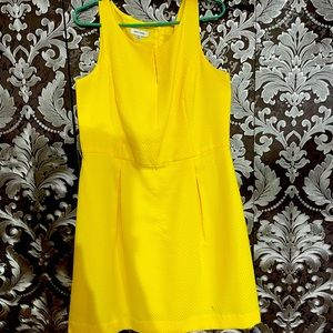 Yellow women dress